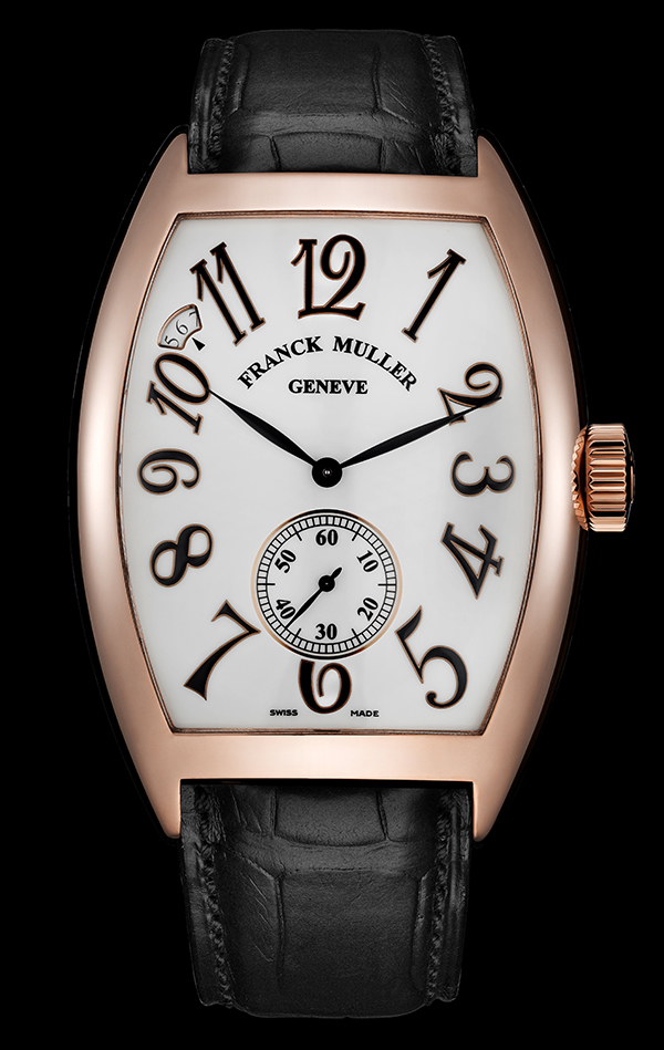 七天動力儲存玫瑰金腕錶